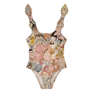 Zimmermann - Gün Işığı Patchwork Çiçekli Mayo | Açık Pembe