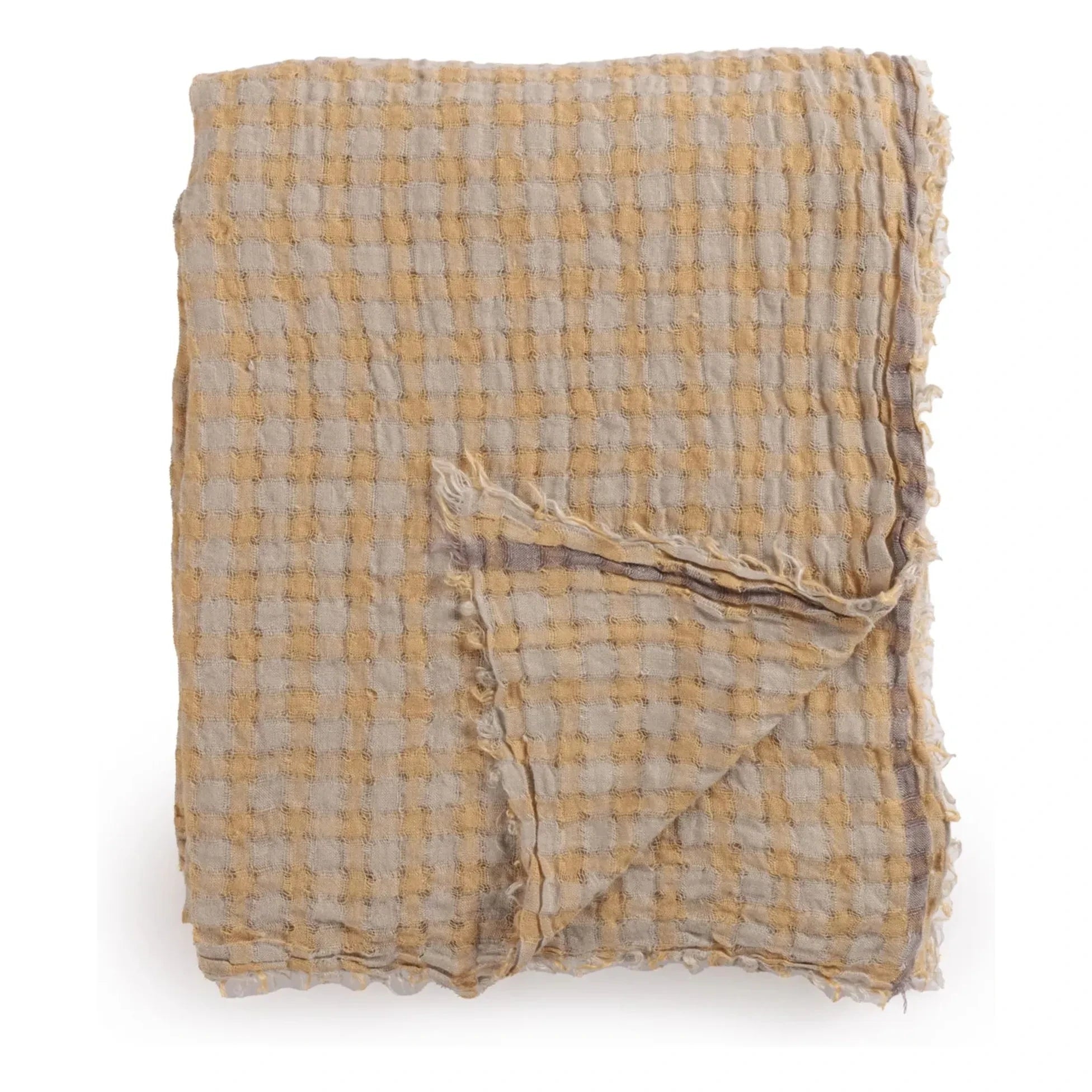 Le Monde Sauvage - Harmattan Izamal Curtain | Yellow