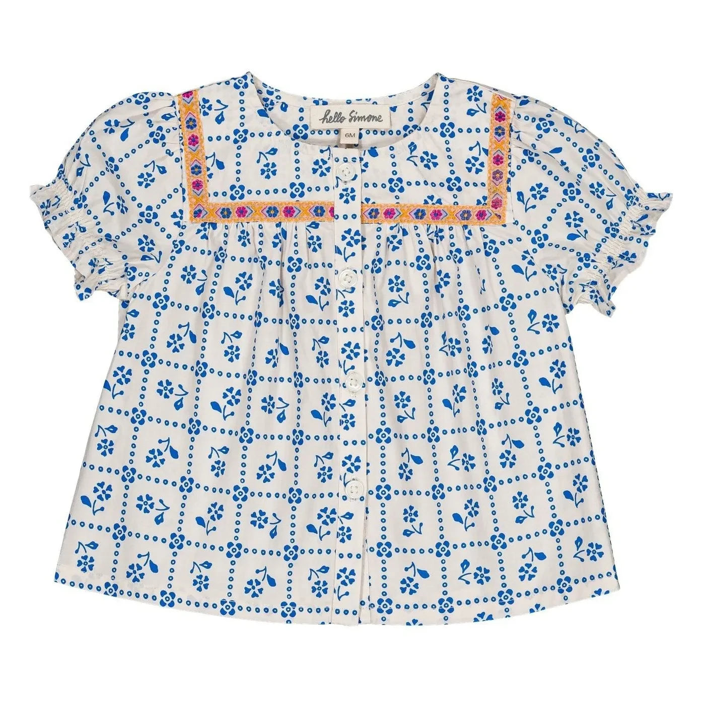 Hello Simone - Blouse Lana Faïence | Beyaz