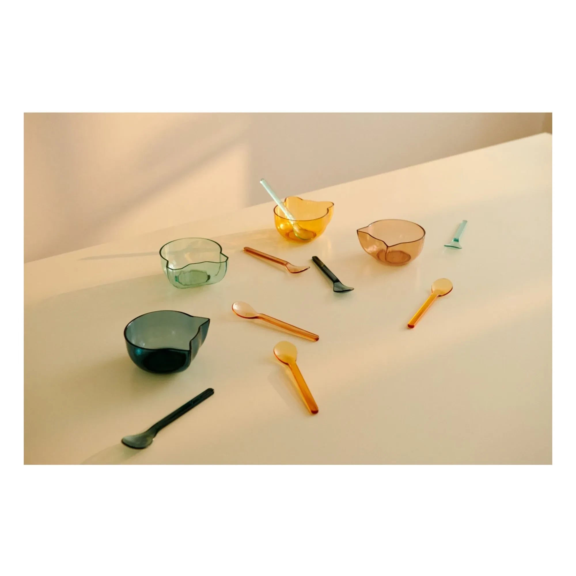 Liewood - Berno tritan kase - 4’lü set | İndigo mavi çoklu karışım