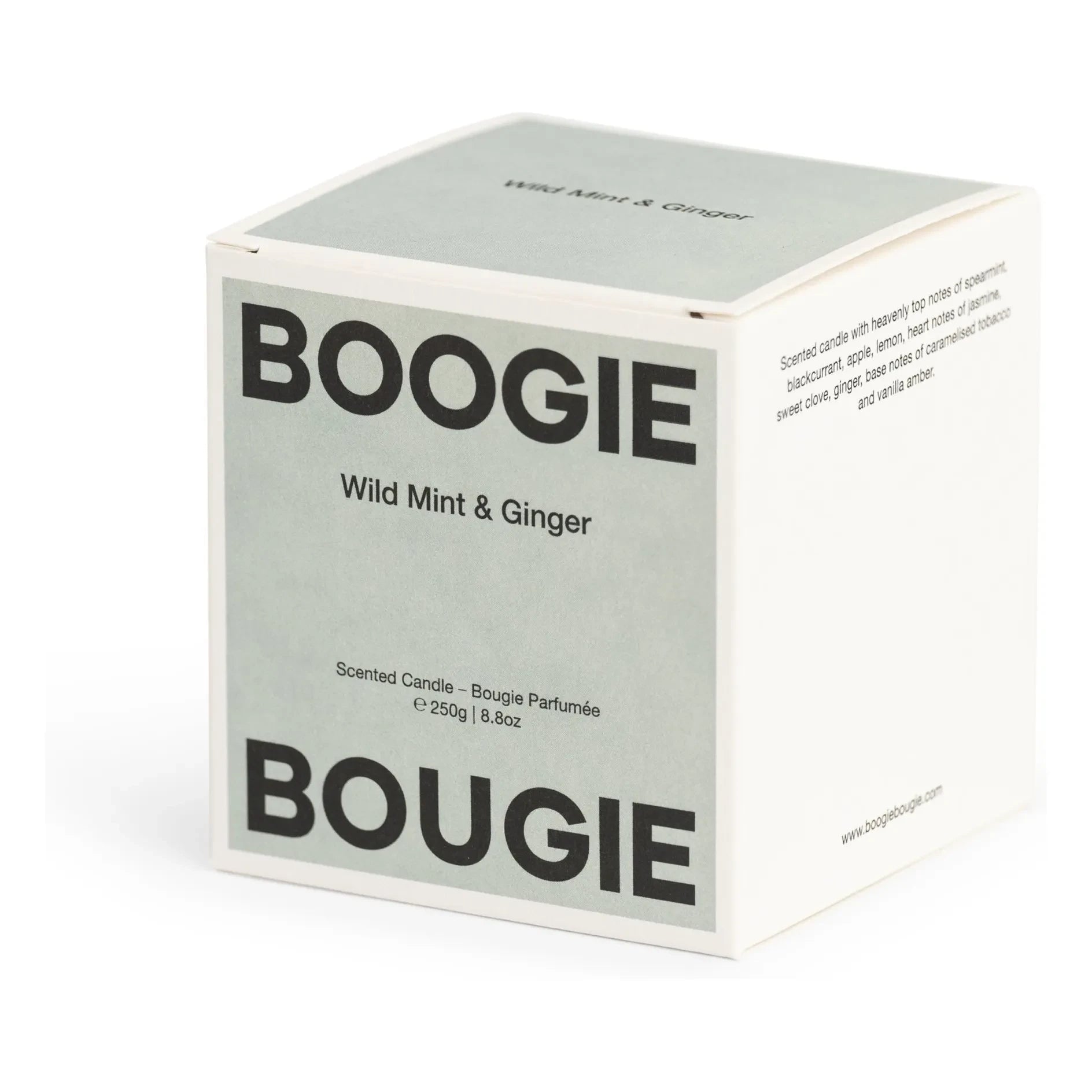 Boogie Bougie - Wild Mint & Ginger Candle