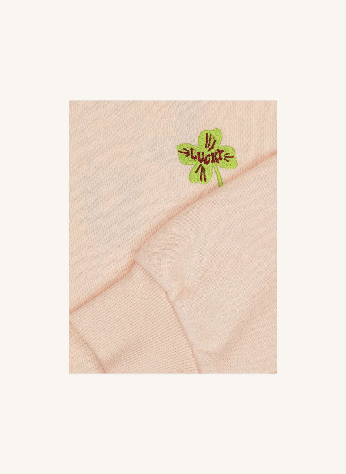 Tumble N'Dry - Leanne Organic Cotton Sweatshirt | Peach