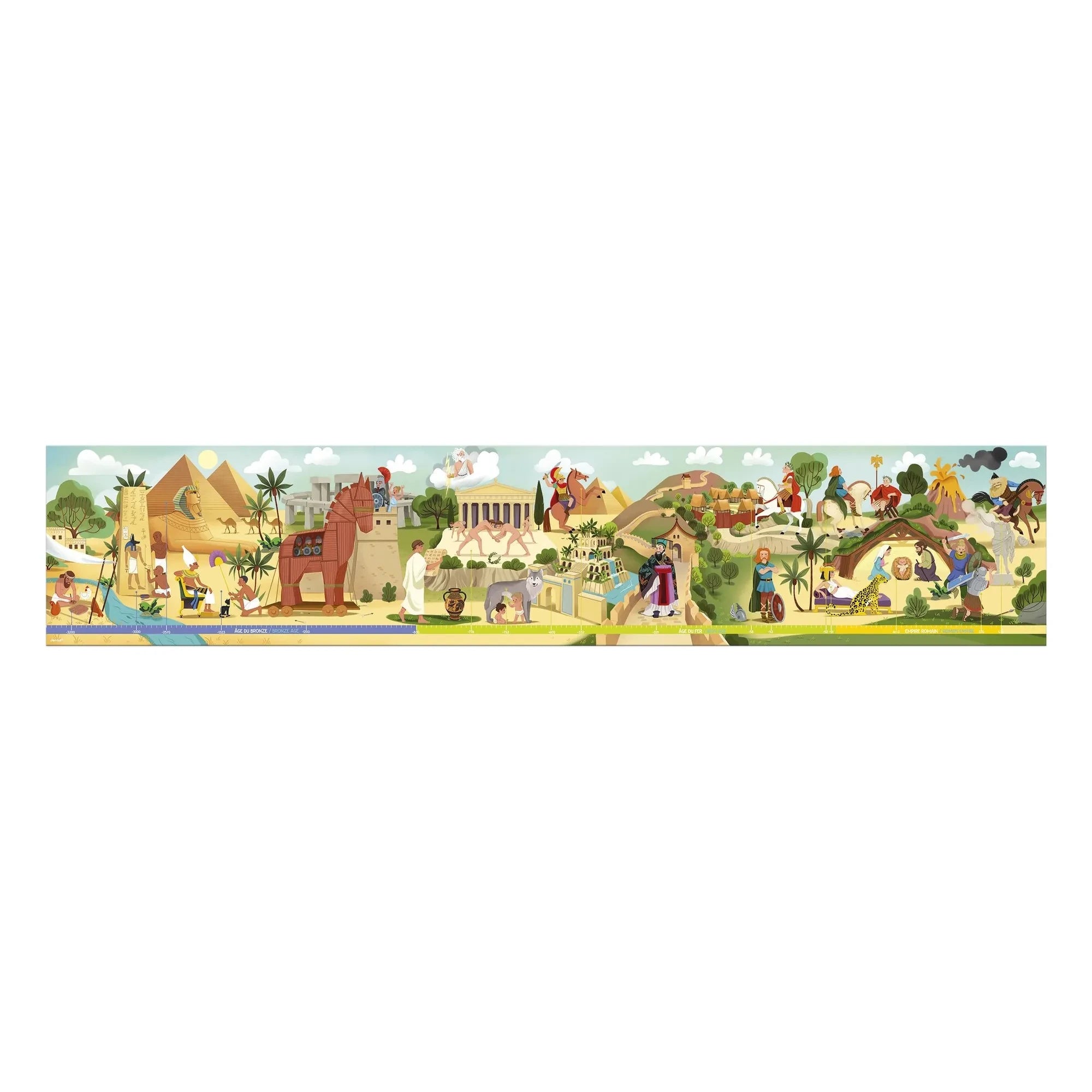 Janod - Mythology and Ancient Times Border Pattern - 100 Pieces