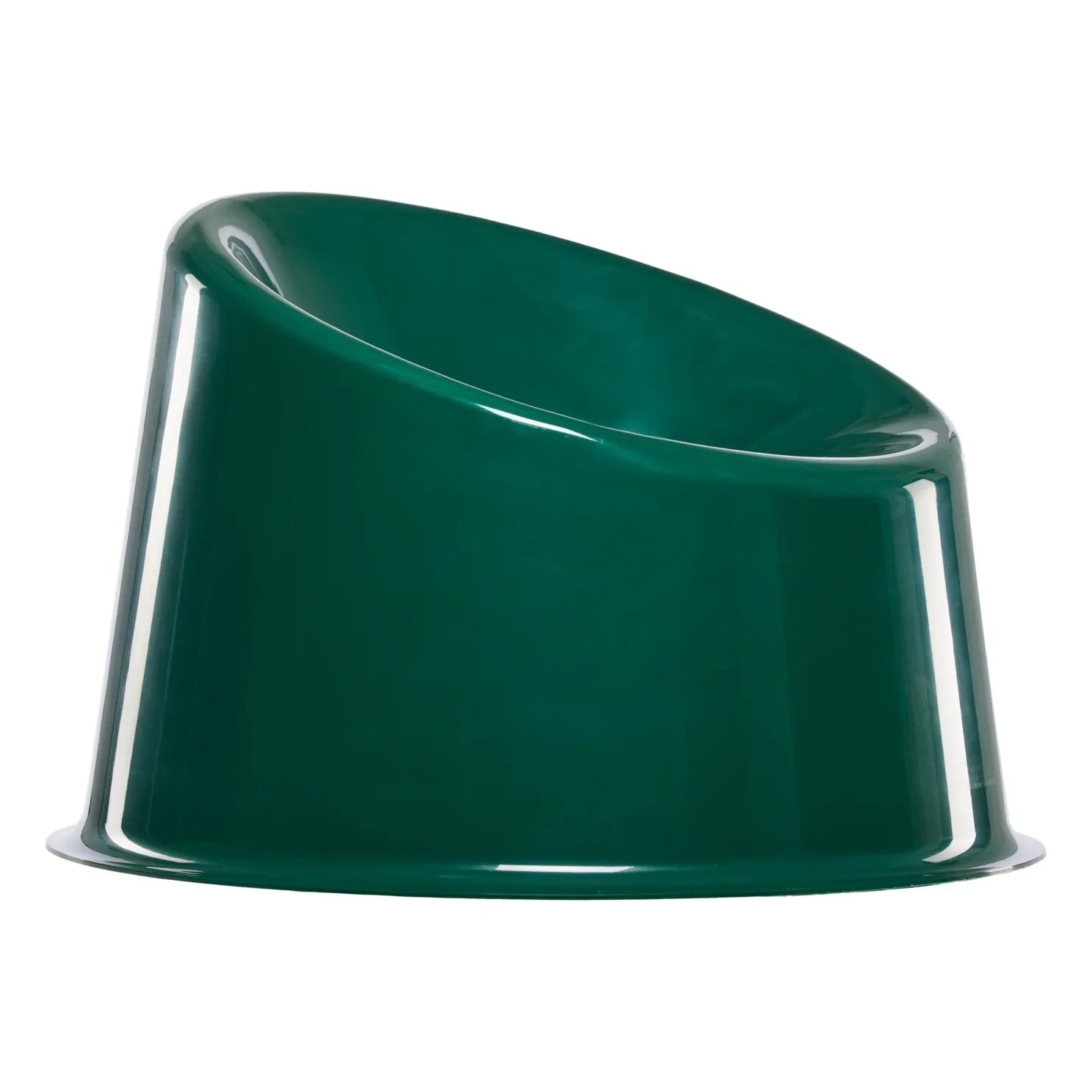 Verpan - Panto Pop Outdoor Lounge Chair | Dark Green