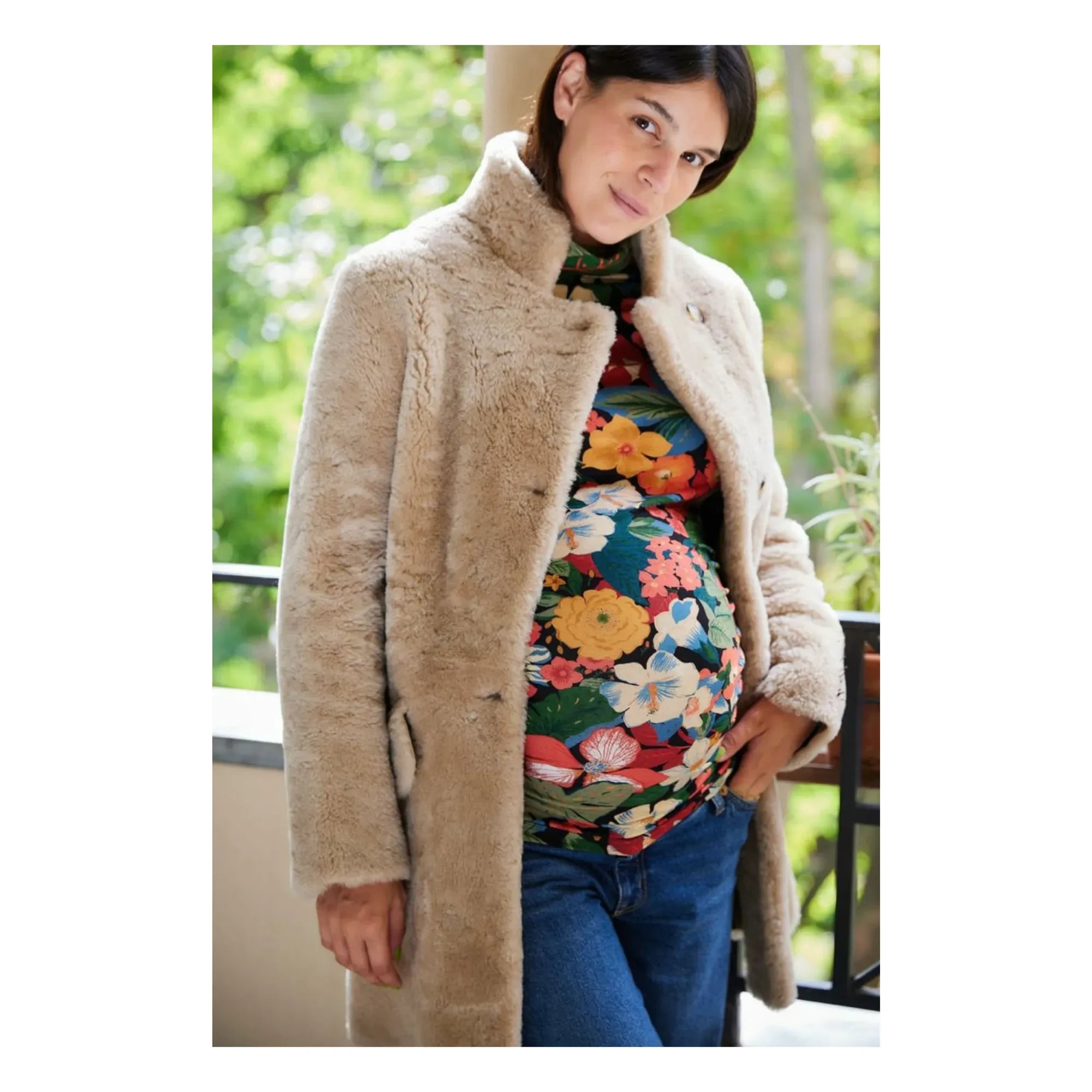 Paloma Collection - Mathilda Berries Hamile Üstü | Yeşil
