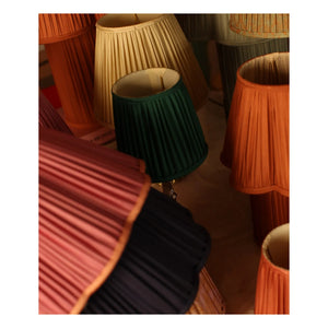 Doing Goods - Diya Silk Lampshade | Fuchsia