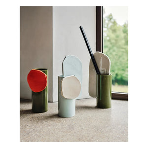 Vitra - Découpage Disc Vase - Ronan & Erwan Bouroullec | Dark Green