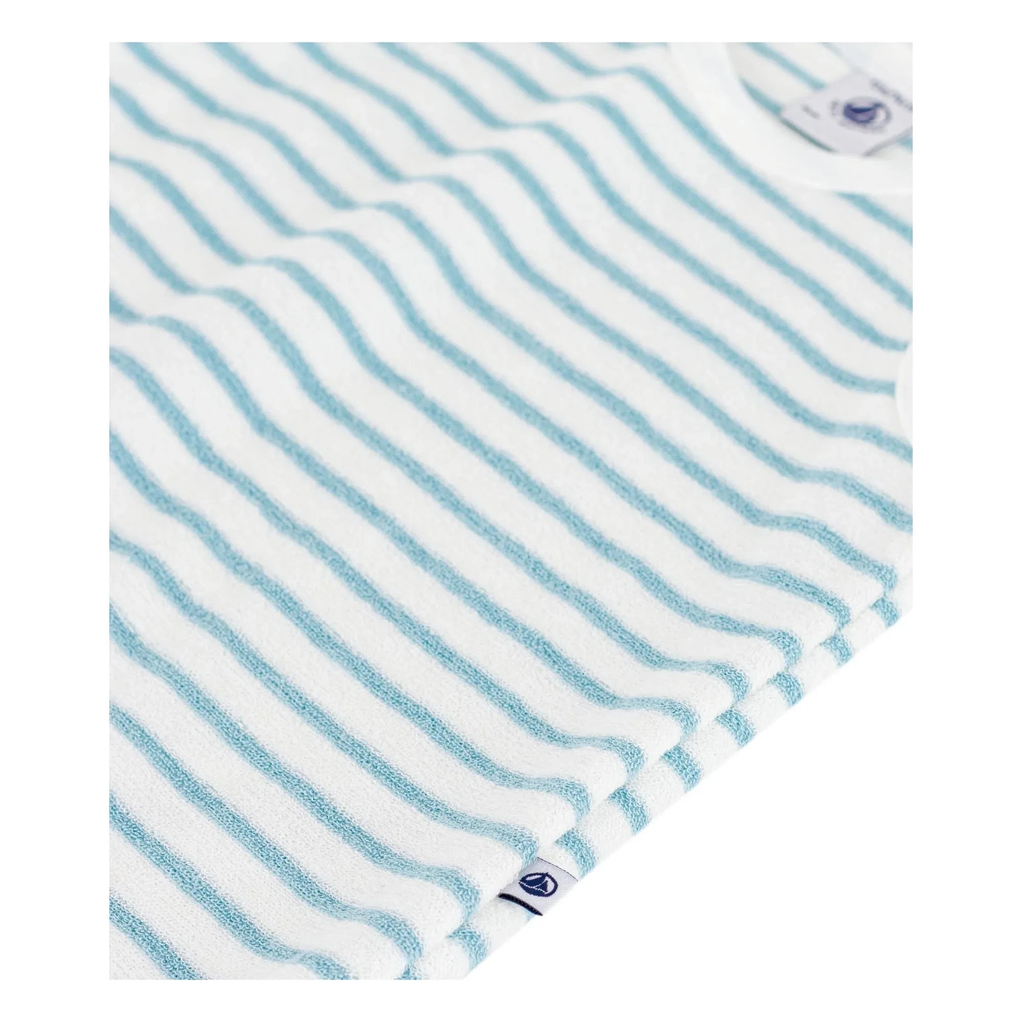 Petit Bateau - Çizgili Havlu Tulum | Mavi