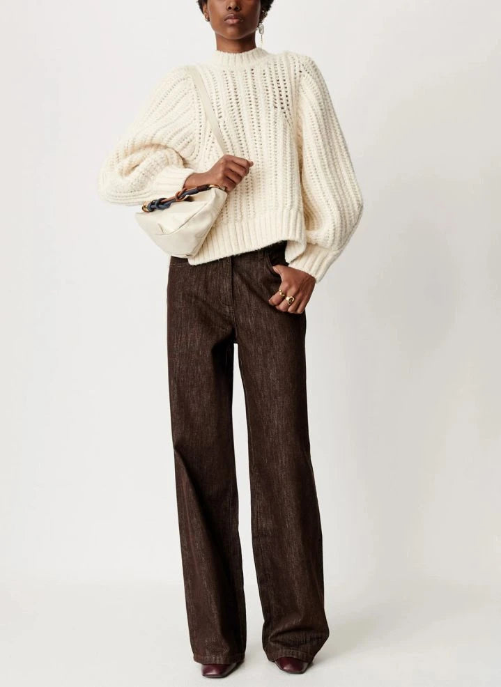 Sessùn - Bobardi Wool Sweater | Ecru