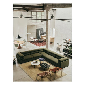 Gubi - Carmel ceramic coffee table, OEO Studio | Black