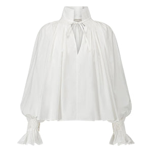 Laurence Bras - Wheela Cotton Blouse | White
