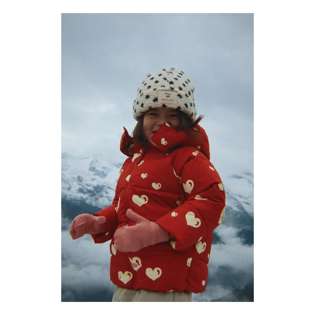 Konges Sløjd - Beanie Sherpa Jody Pois Geri Dönüştürülmüş Elyaf | Ekru