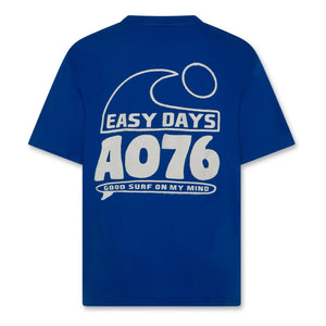 AO76 - Silas Easy T-shirt Recycled cotton | Blue