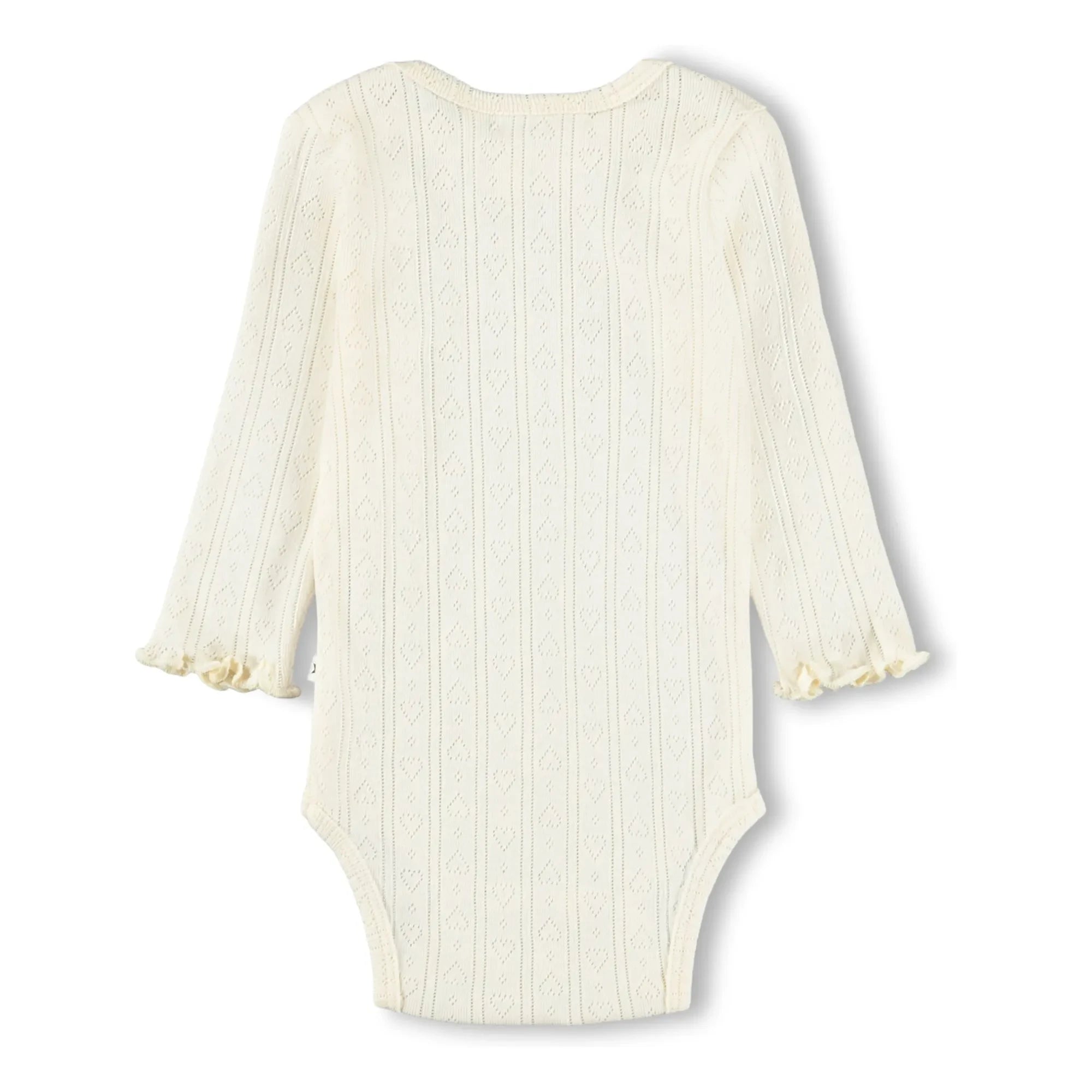 Molo - Foss Body Hearts Organic Cotton | Ivory