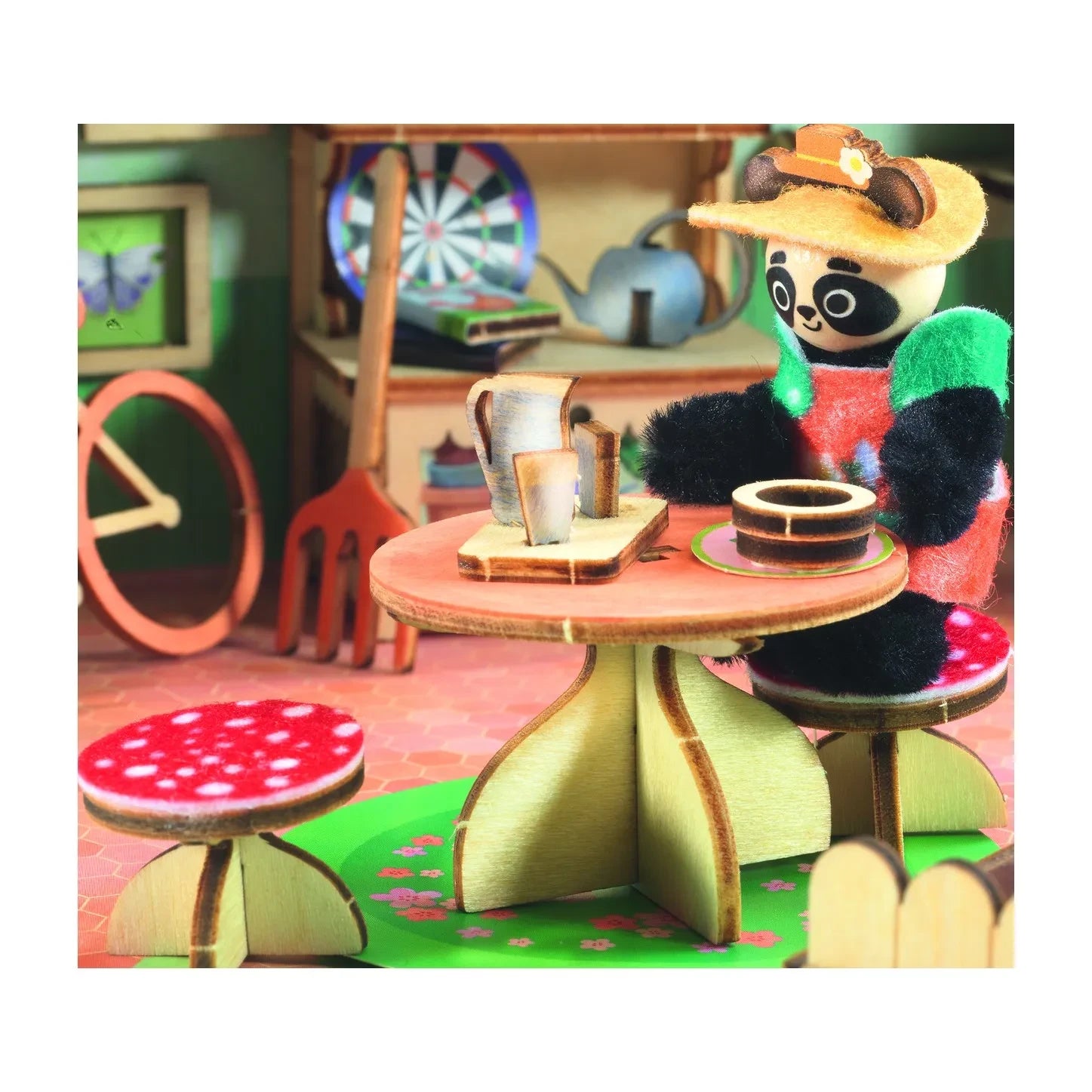 Djeco - DIY Kit - Mi House Olive