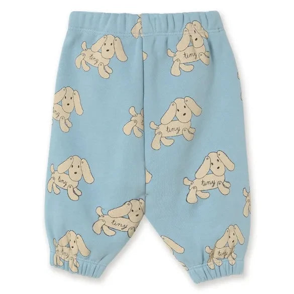Tinycottons - Organic Cotton Baby Dog Jogger | Light Blue