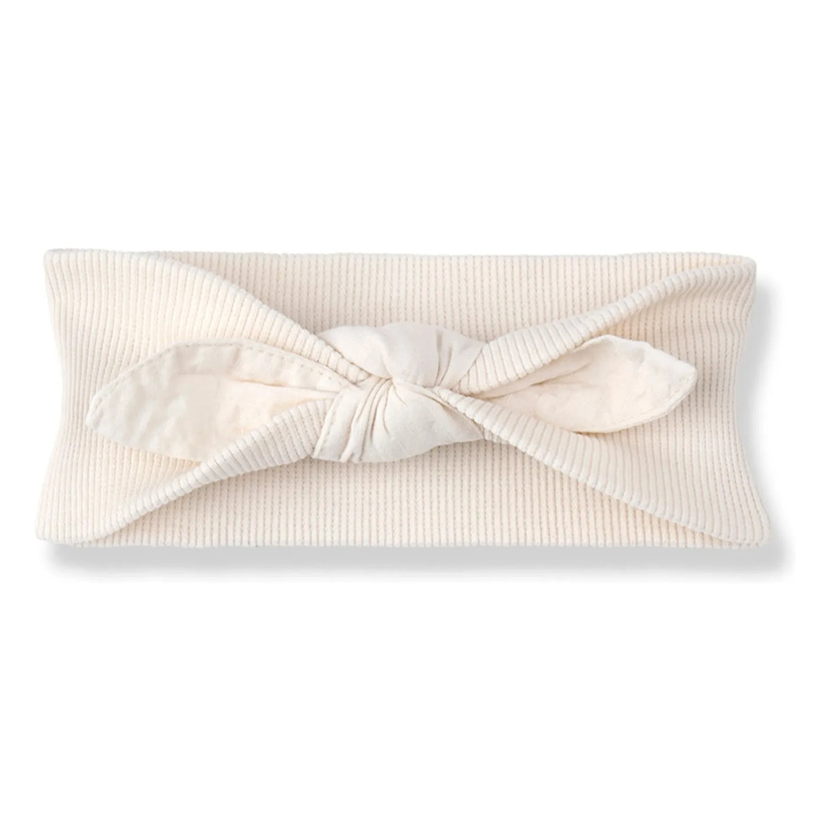 1+ in the family - Noa Knot Headband Seersucker | Ecru