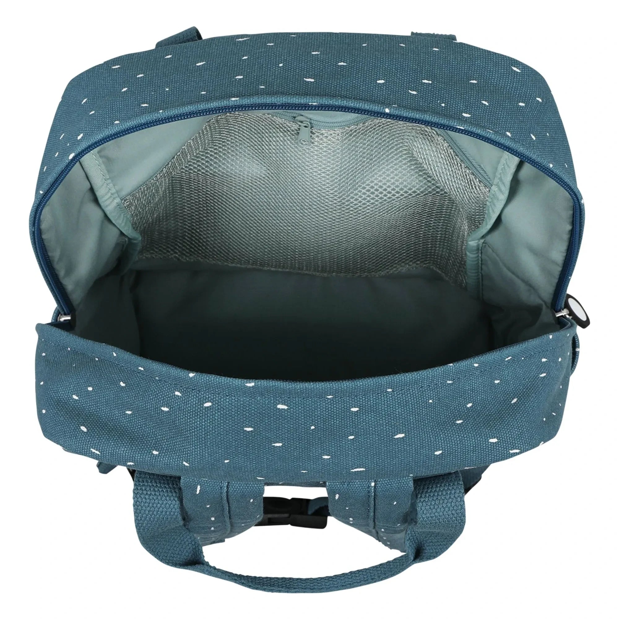 Trixie - Mr. Triceratops Large Backpack | Grey Blue