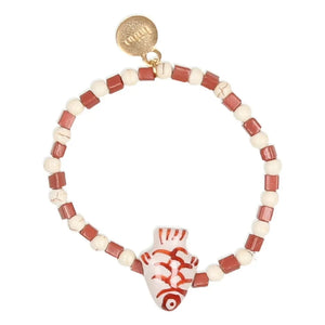 Búho - Fish Bracelet | Beige