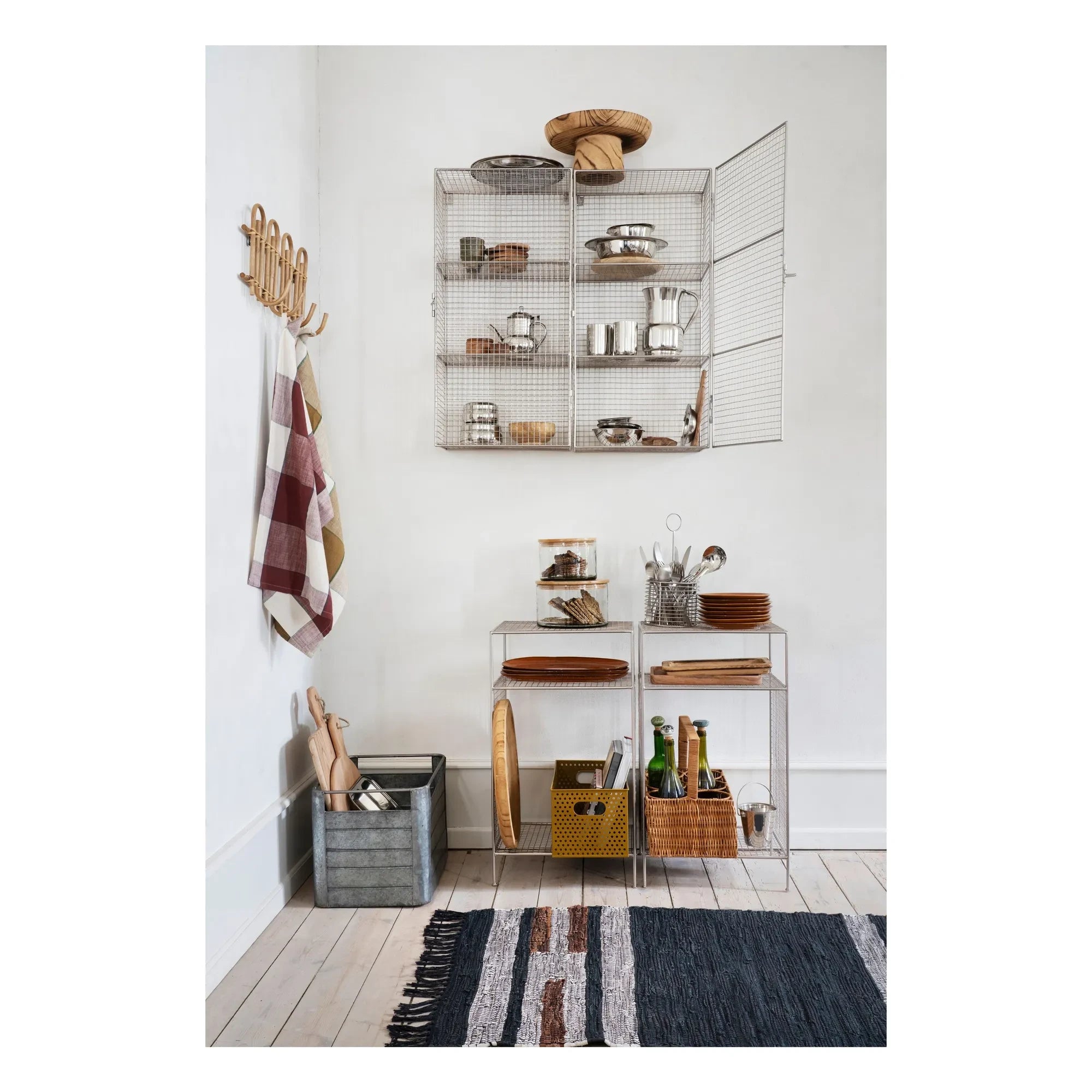 Madam Stoltz - Metal Shelf | Steel