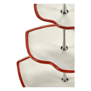 Serax - 3-Tier Cake Stand, Wouters & Hendrix | Red