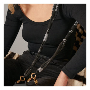 LaCoqueFrançaise - Long Rope Roxanne 120 cm | Black