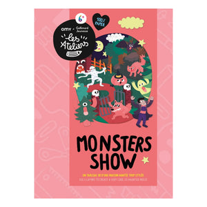 Omy x Gallimard Jeunesse - 3D Boyama ile Monster Show Oluşturun