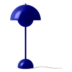& Tradition - VP3 Flowerpot Masa Lambası - Verner Panton, 1969 | Mavi