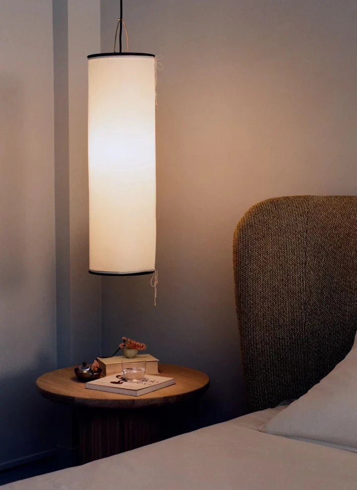 Gubi - Silk Lantern Sarkıt Lambası, Larsen & Madsen | Beyaz