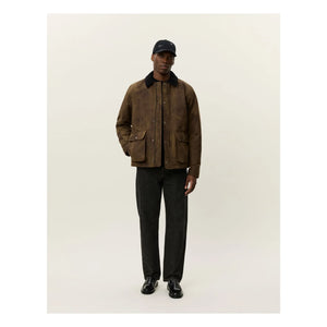 Les Deux - Montana AOP Cotton Jacket | Brown