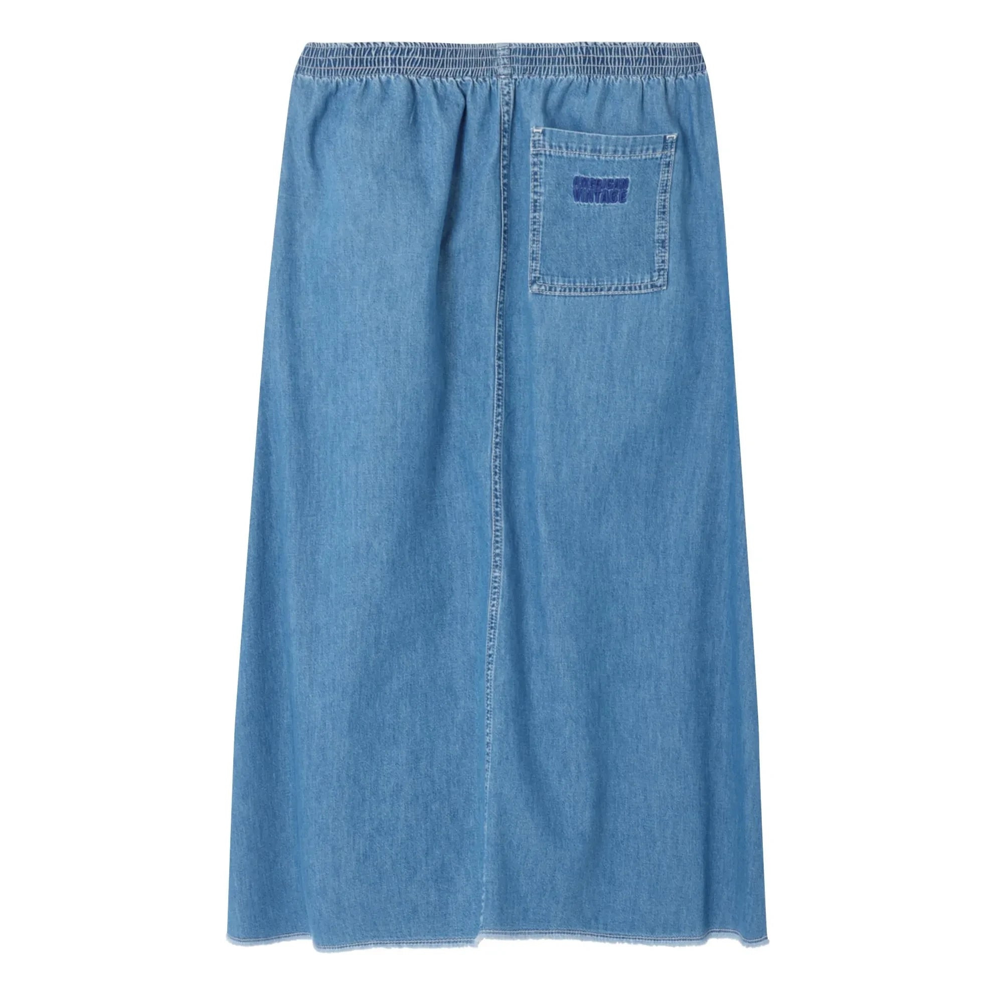 American Vintage - Izeway Cotton Skirt | Blue
