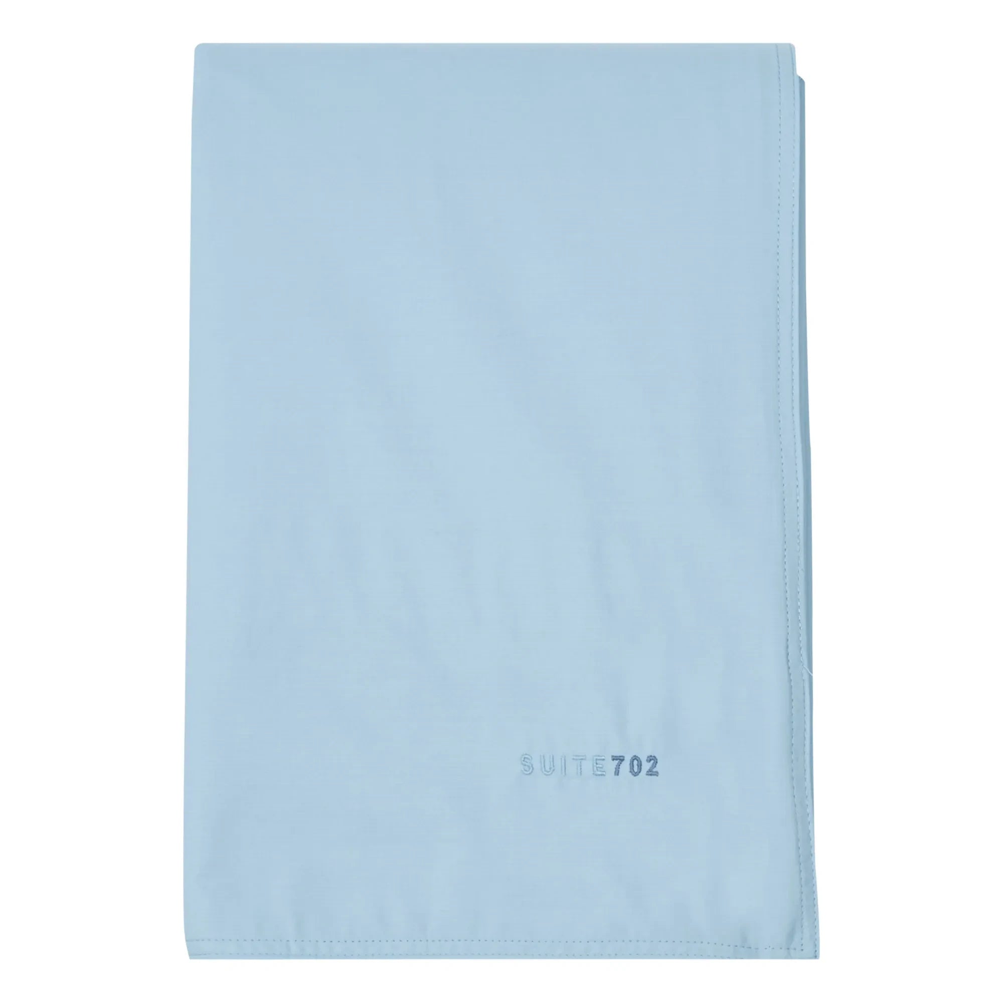Suite 702 - Organic Percale Duvet Cover | Light blue