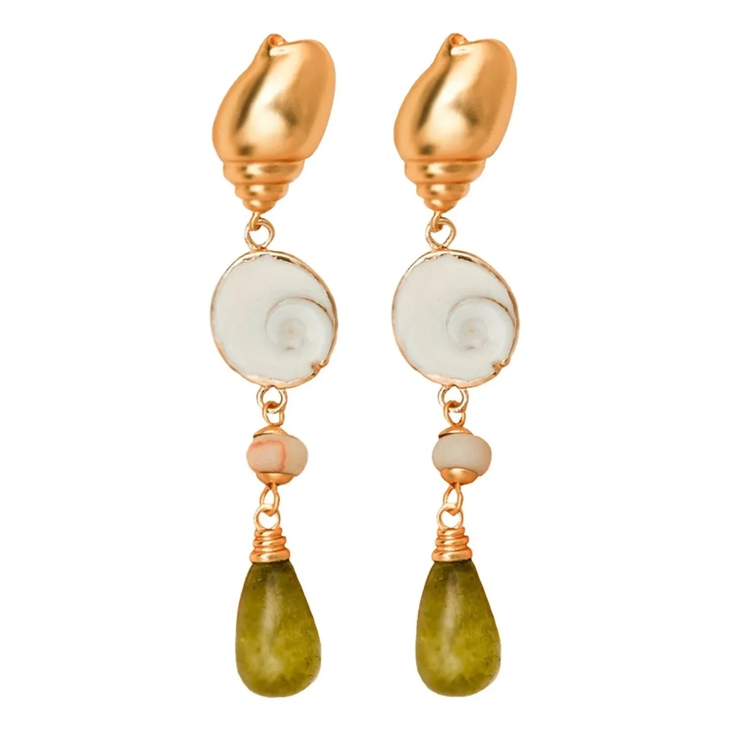 Alhaja - Caracola Earrings | Gold