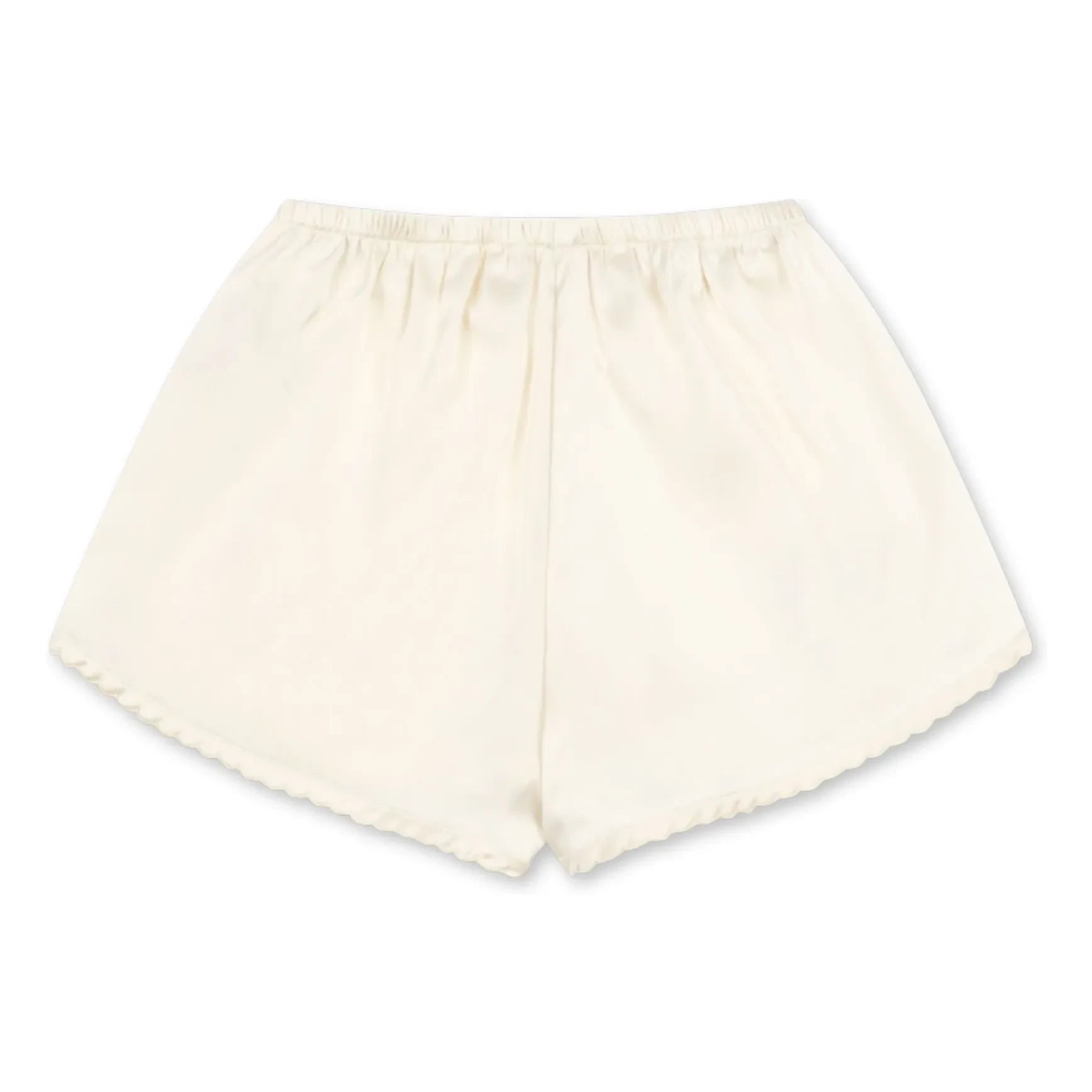 Konges Sløjd - Sheeny Embroidered Shorts | Ecru