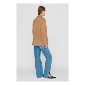 Anine Bing - Quinn Wool and Cashmere Coat | Almond