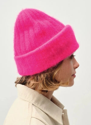 American Vintage - Vitow Wool and Alpaca Beanie | Fluorescent Pink