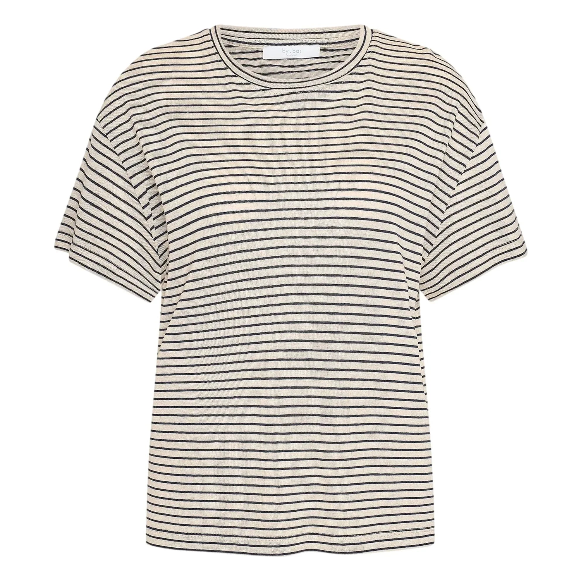 By Bar - Mace Striped T-shirt | Dark Blue