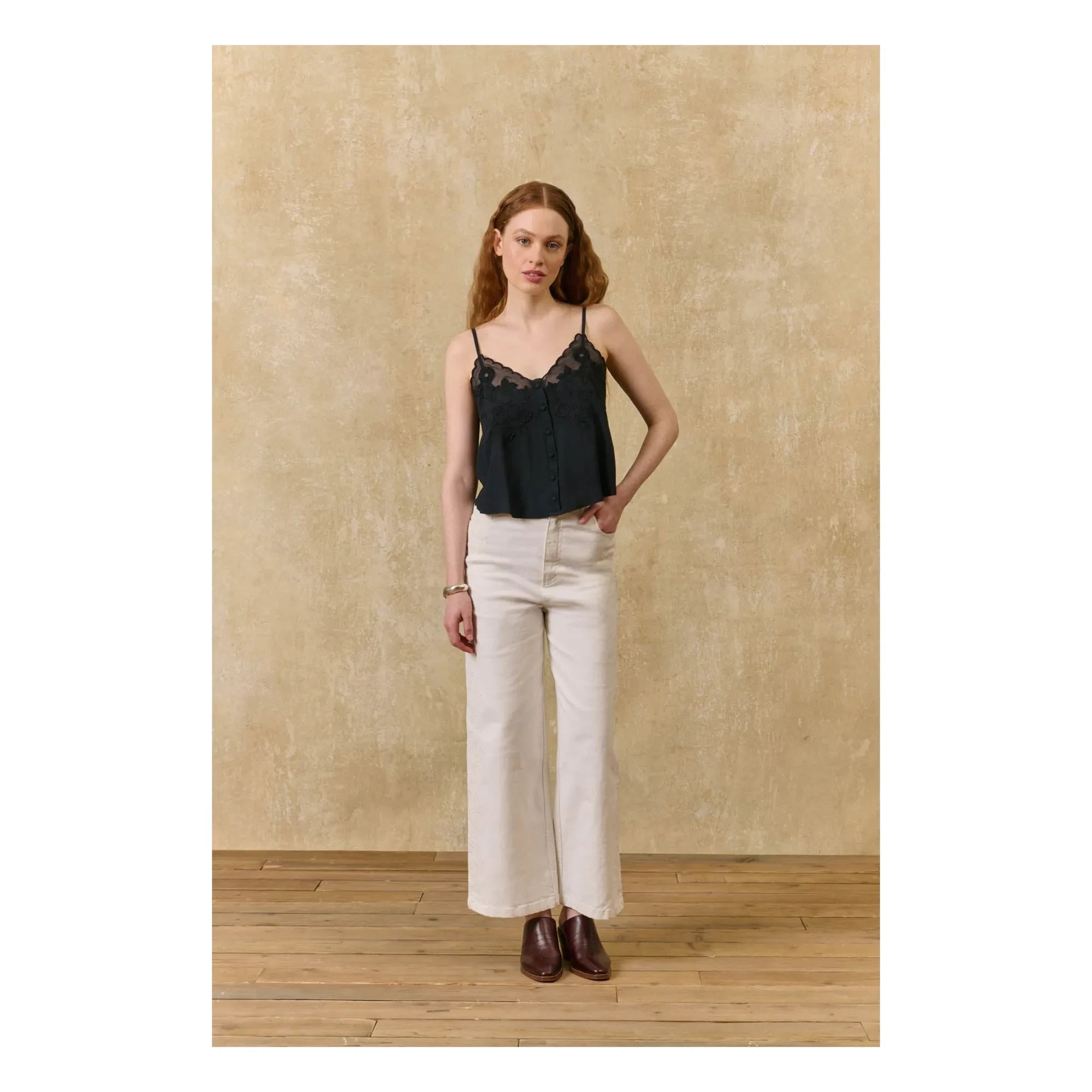Louise Misha - Suena Tank Top | Black