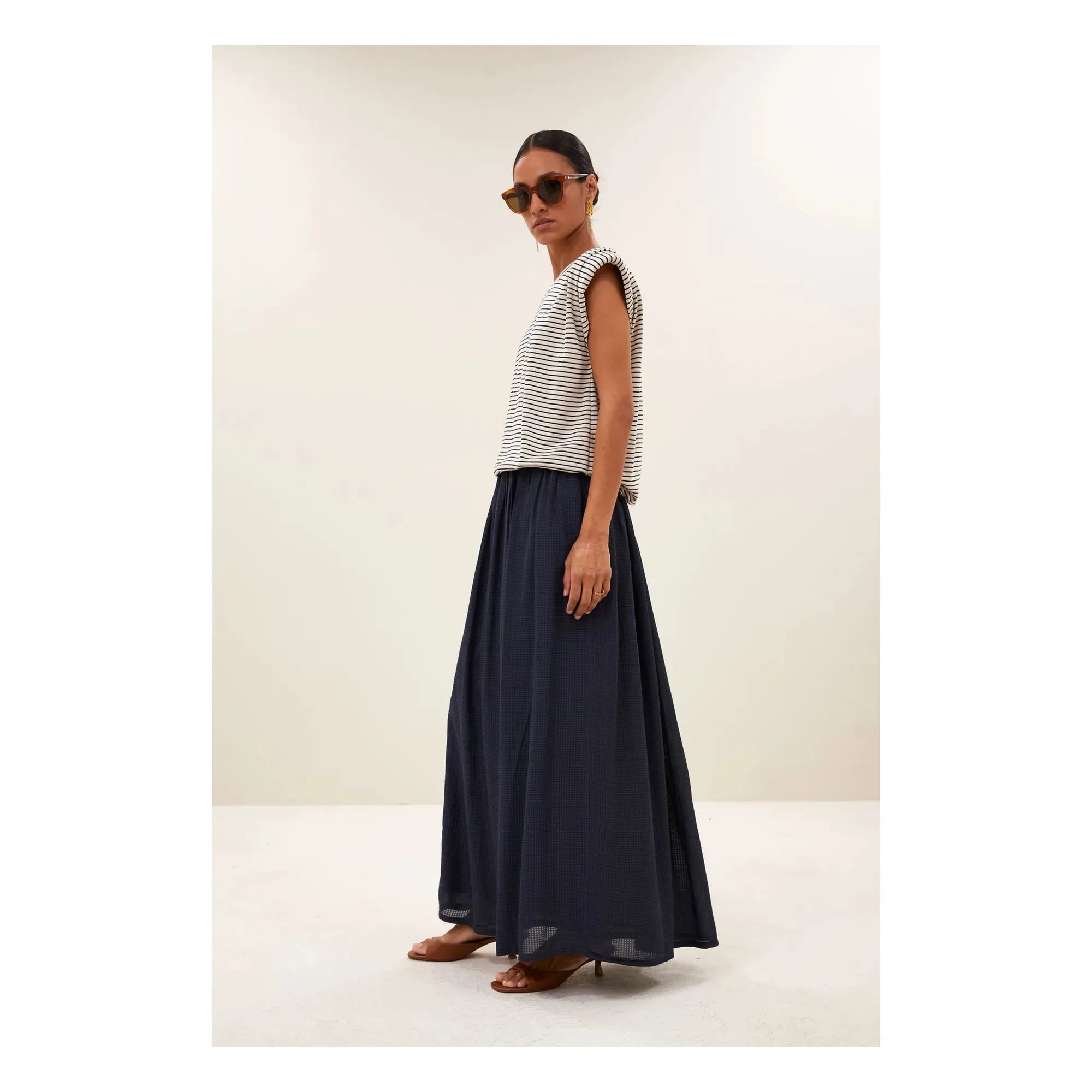 By Bar - Reva Skirt | Navy Blue
