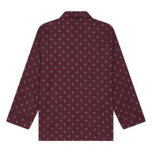 Pockies - Cherry Pajama Shirt | Navy Blue