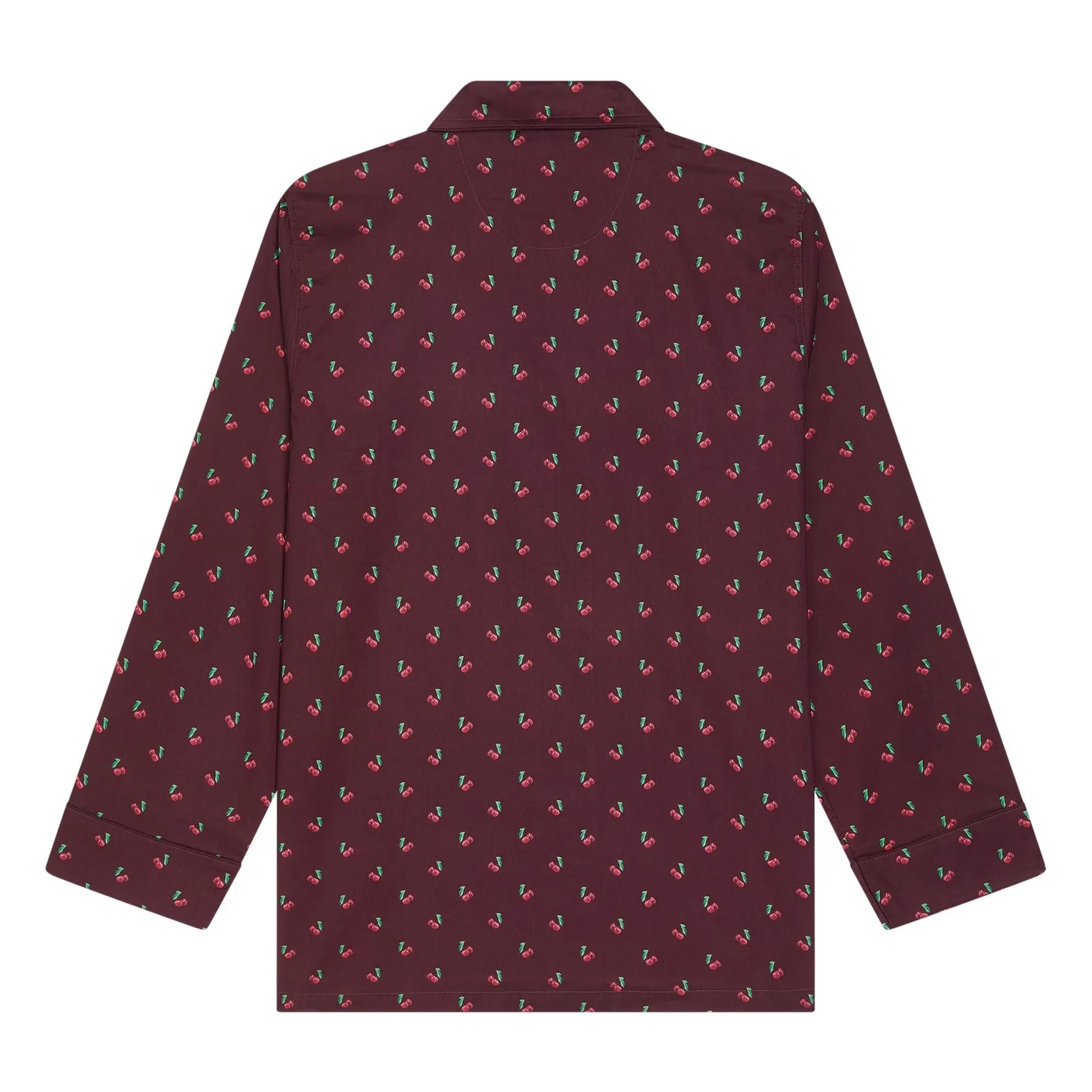 Pockies - Cherry Pajama Shirt | Navy Blue