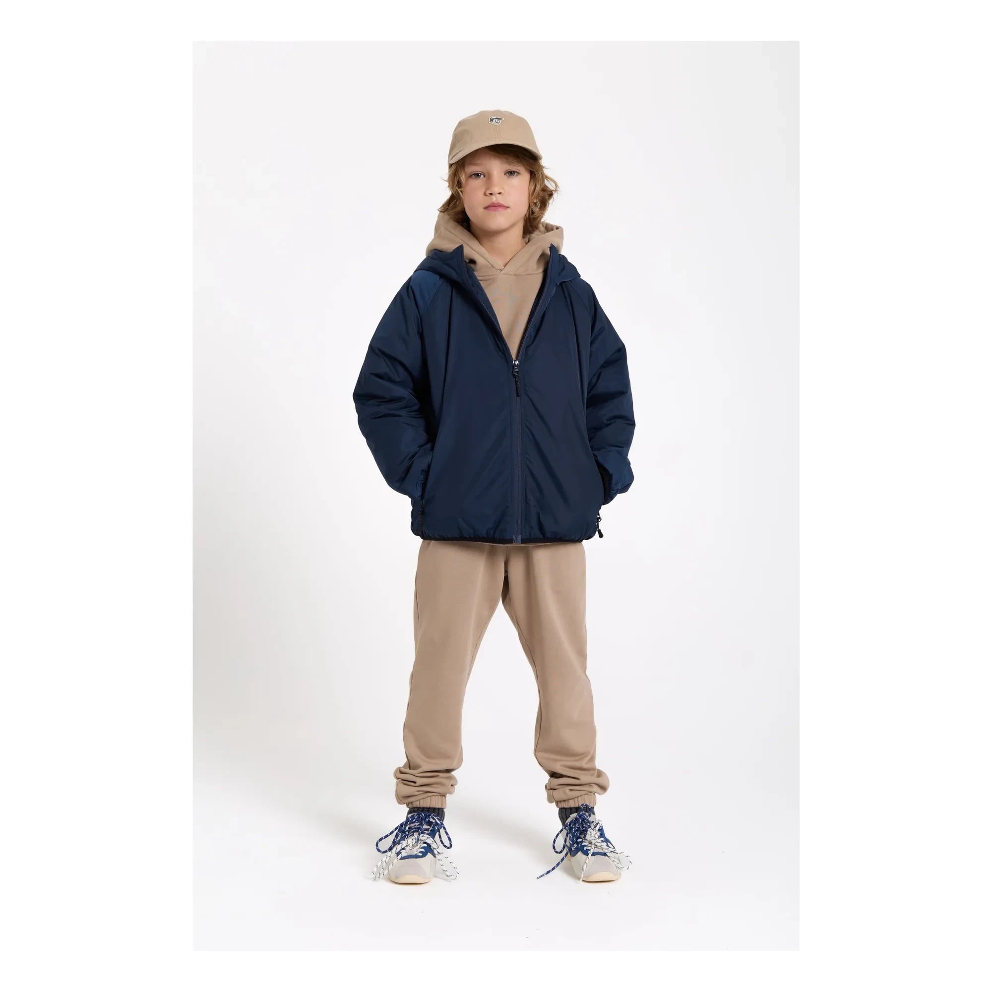 Smallable Kid - Hardy Water Repellent Jacket | Navy Blue