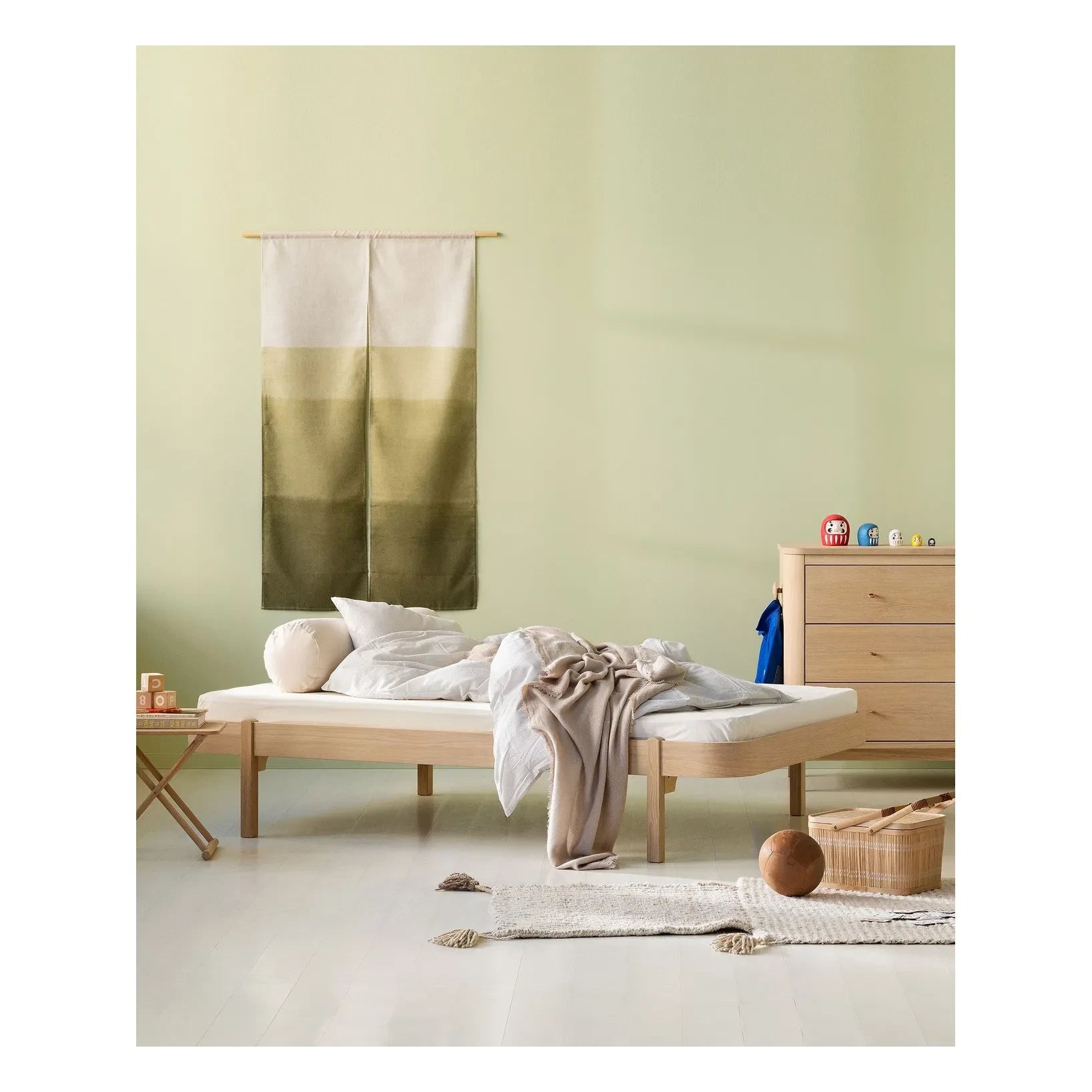 Oliver Furniture - Wood Lounger 120 Yatak | Meşe