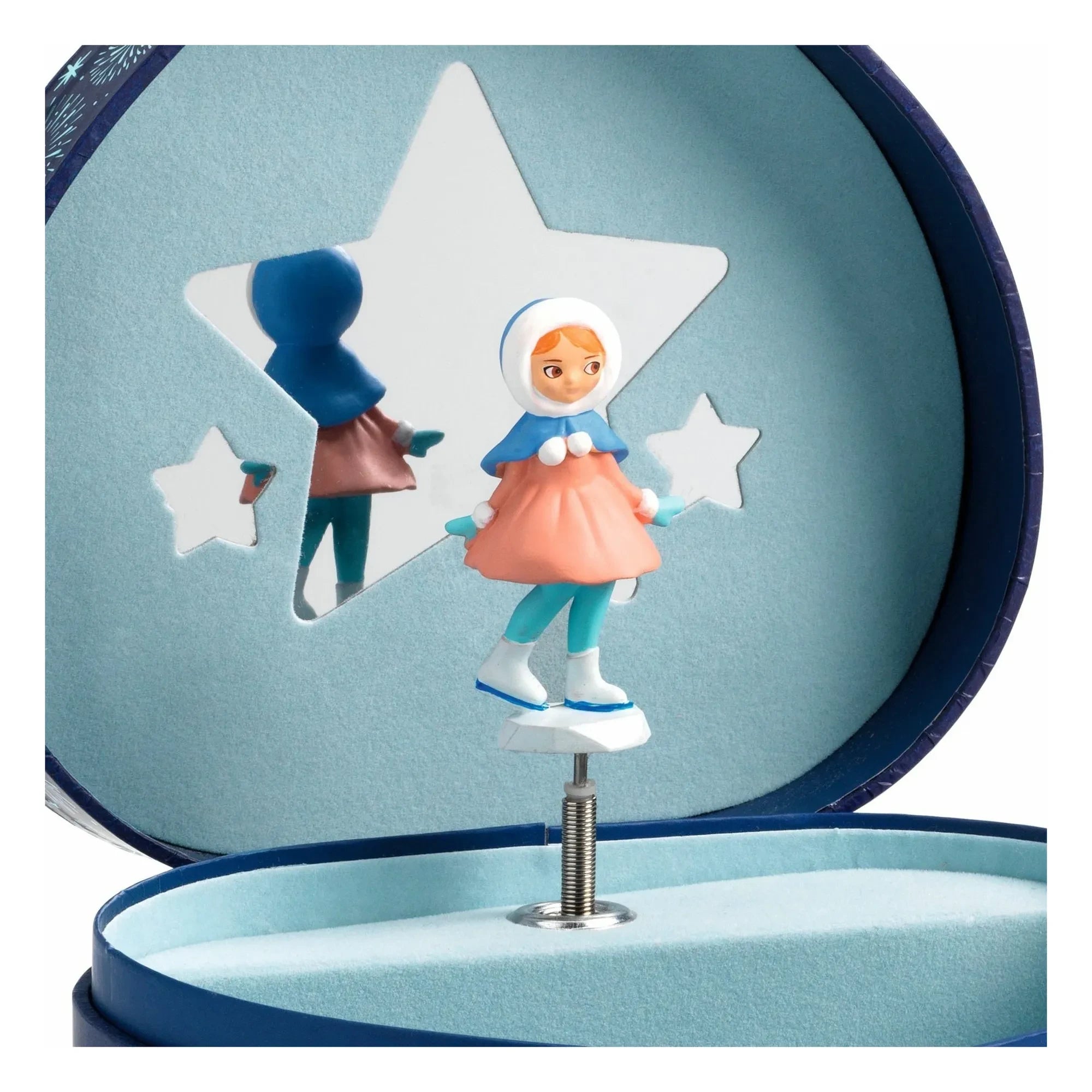 Djeco - Patineuse Jewelry Box | Blue