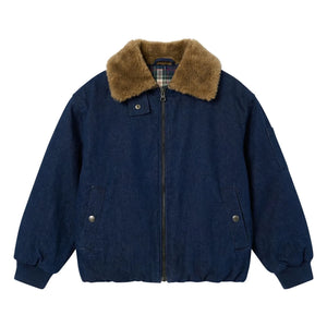 Finger in the nose - Aria Denim Aviator Jacket | Denim gross