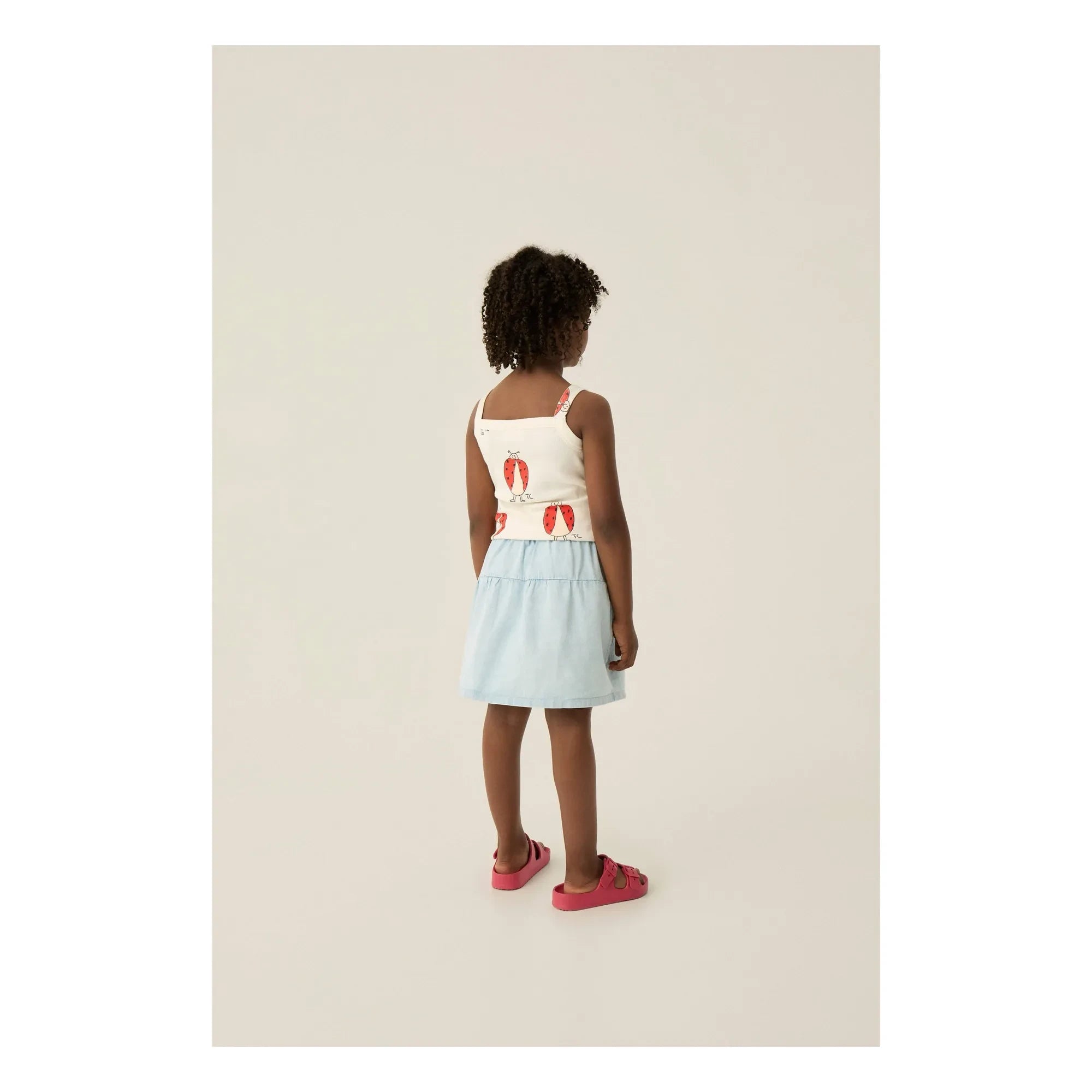 The Campamento - Denim Skirt | Light Blue