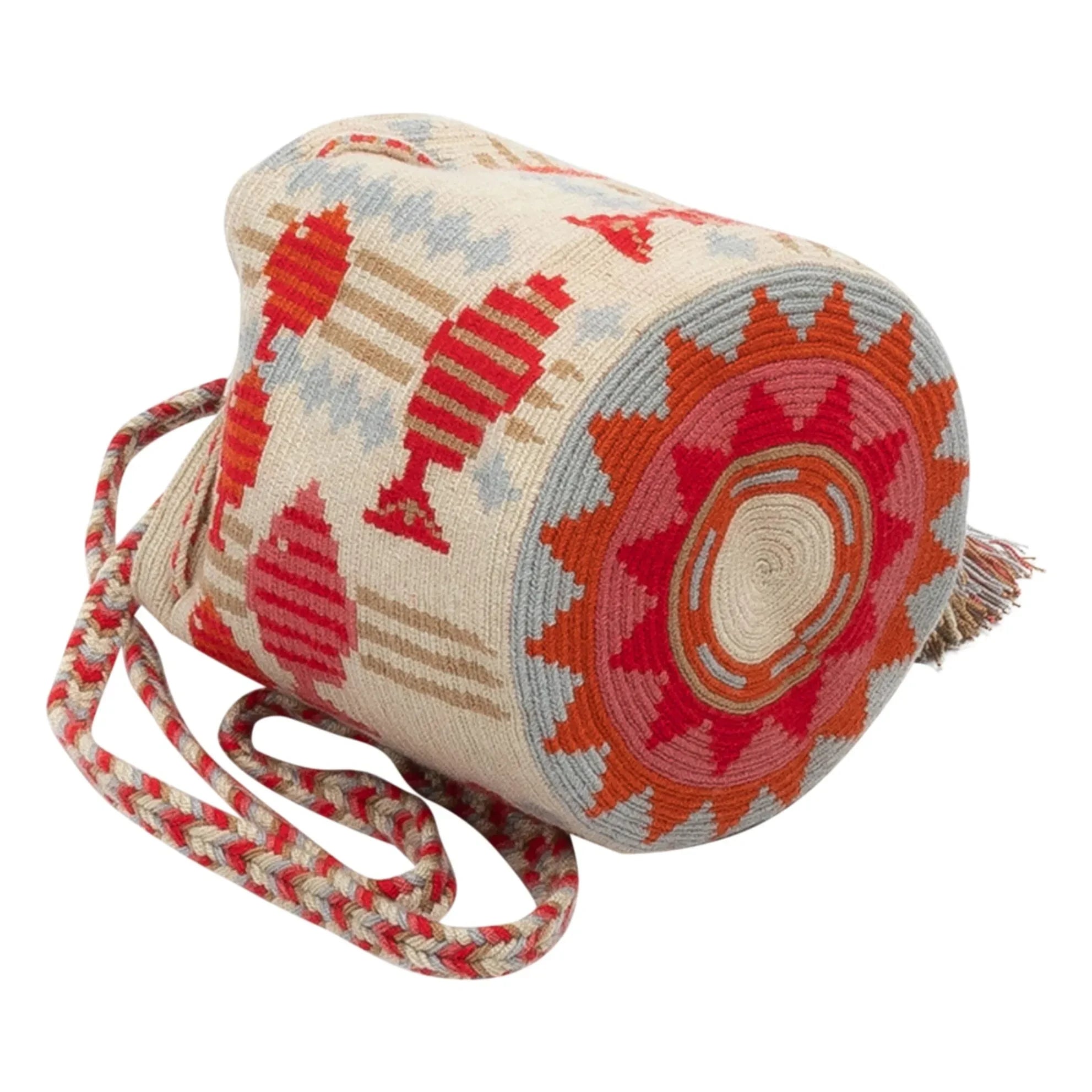 Guanabana - Cepheus Crossbody Medium Bag | Red