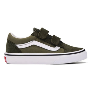 Vans - Old Skool V Scratch Sneakers | Khaki