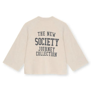 the new society - Sis Sweatshirt | Kırık Beyaz
