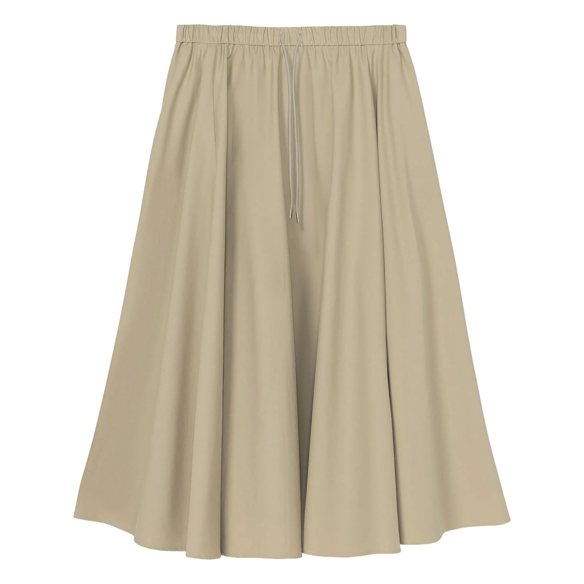 Cordera - Cotton Skirt | Camel